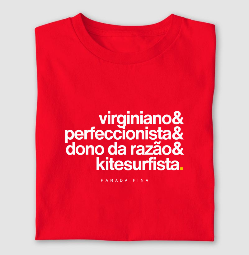 Virginiano, Perfeccionista, Dono da Razão e Kitesurfista