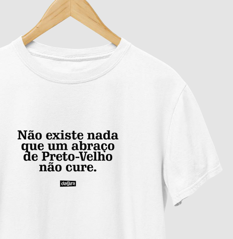 Camiseta Umbanda - Abraço de Preto-velho