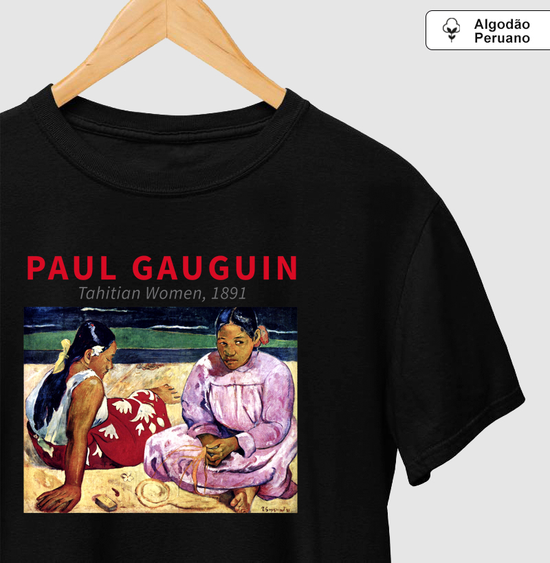 Mulheres de Taiti na Praia (1891) - Paul Gauguin 