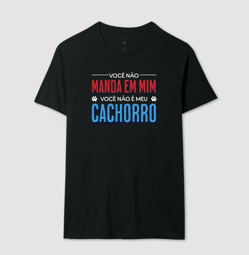 Camiseta Frase Engraçada Cachorro