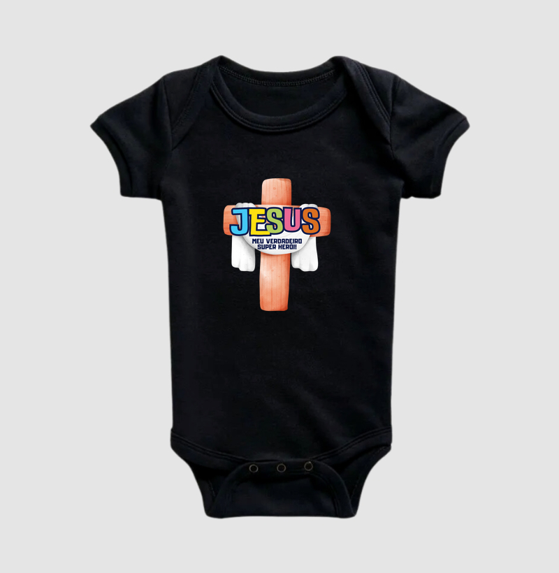 Jesus meu verdadeiro super herói 