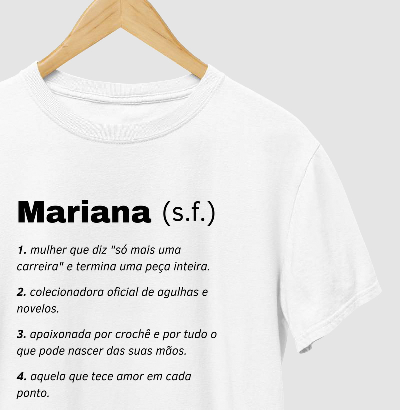 Nome Mariana Crochê