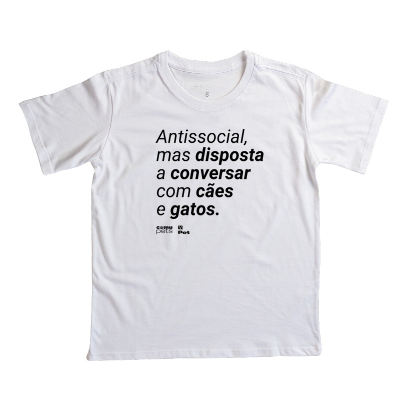 Camiseta antissocial 