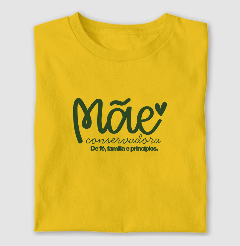 Mãe conservadora de fé família e princípios 