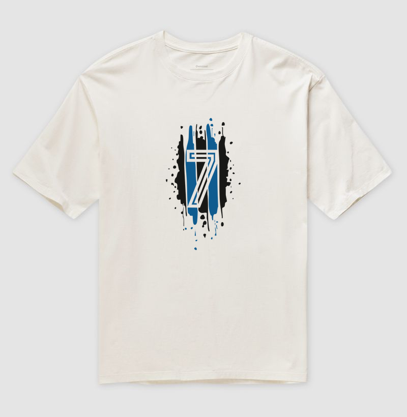 Camiseta Oversized Número 7 do Renato