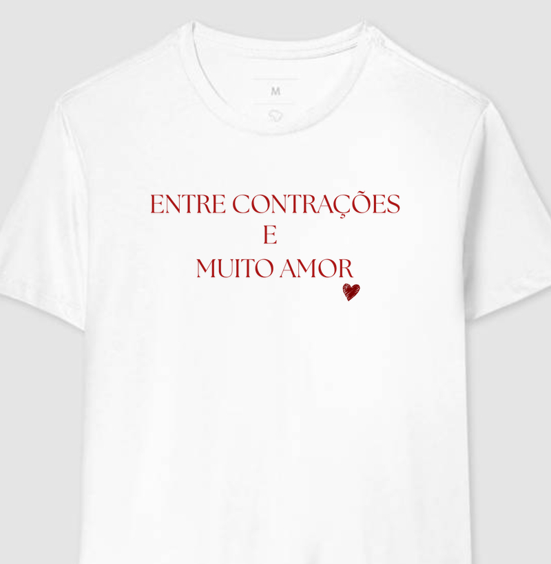 Entre contrações e muito amor