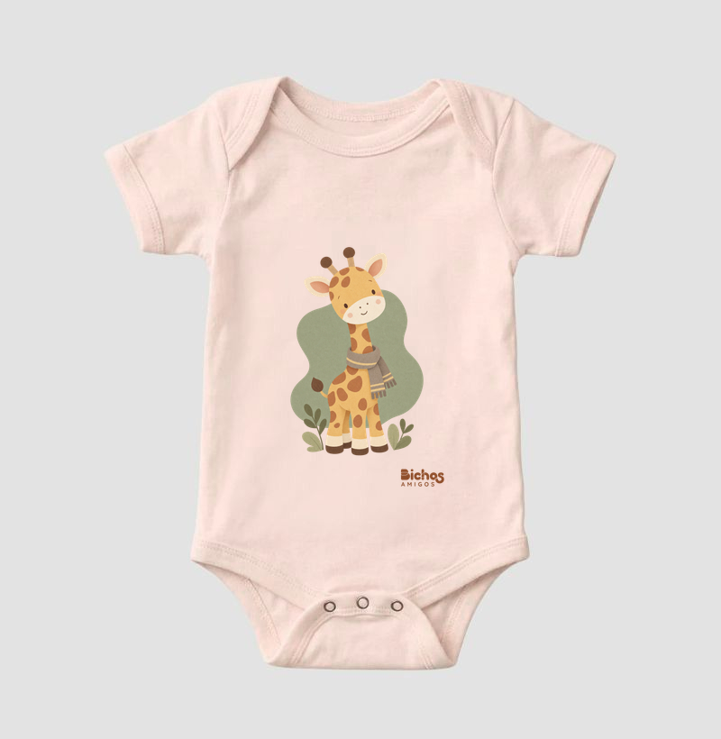 Girafinha - Body Infantil