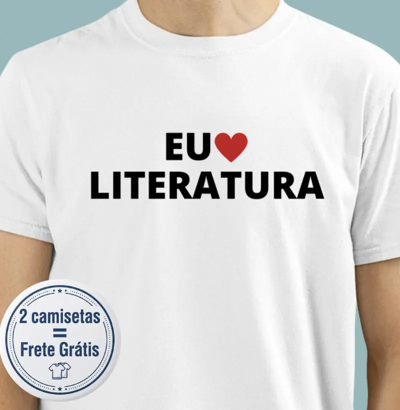 Camiseta Premium Português/Literatura