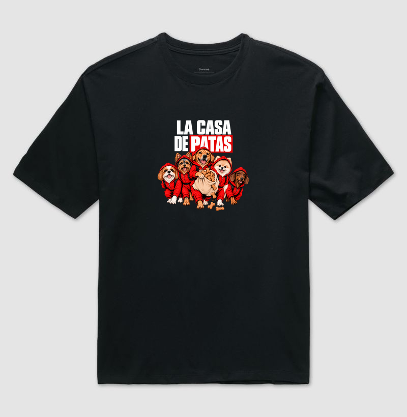 La Casa De Patas - Camiseta Oversized