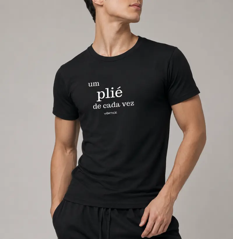 T-shirt - Um plié de cada vez