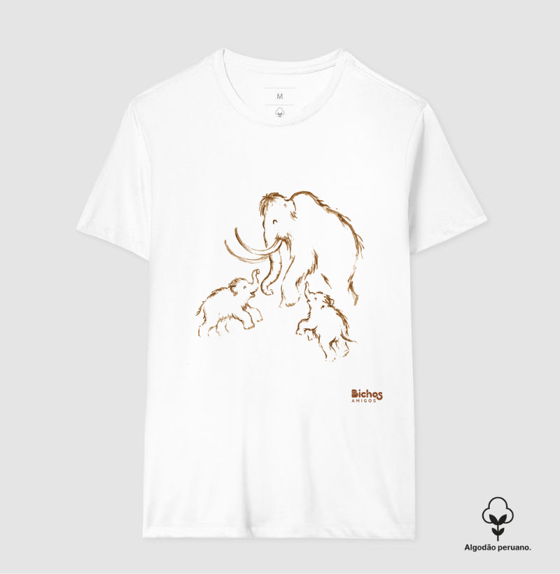 Mamute - Camiseta Algodão Peruano