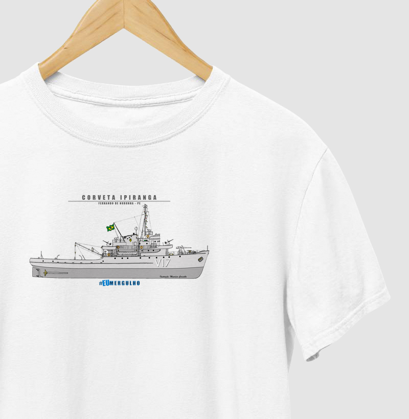 Corveta Ipiranga - Ilustração