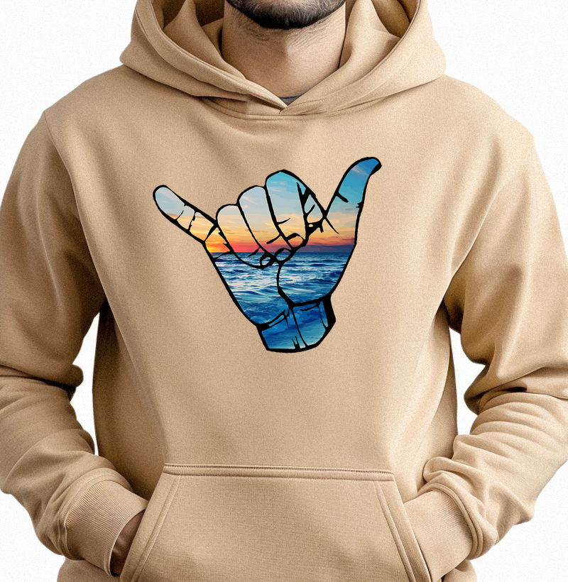 Casaco de Moletom Hoodie Hang Loose