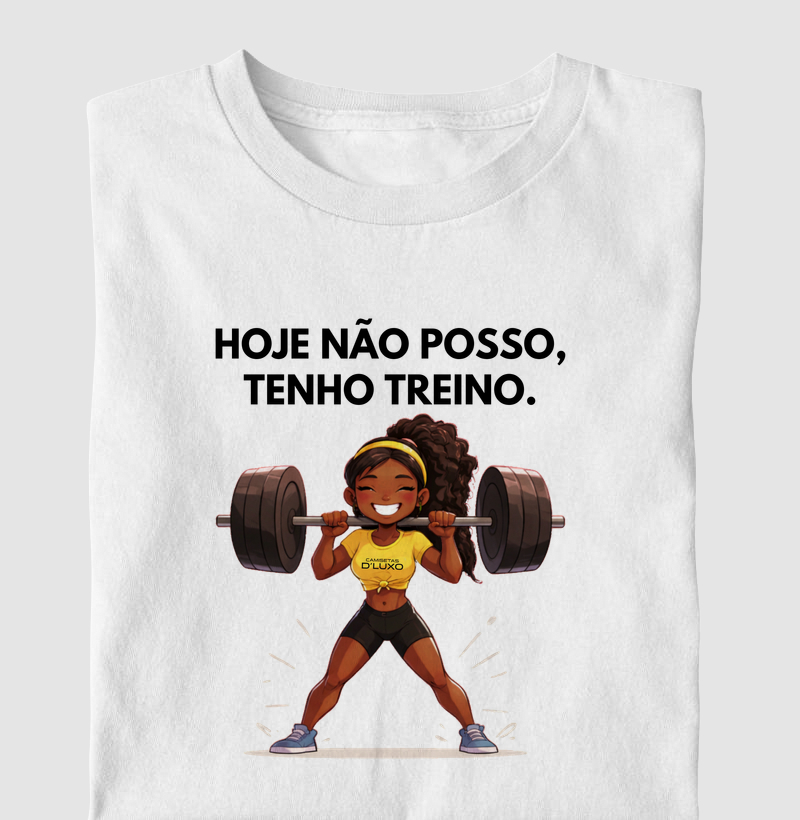 Hoje não posso tenho treino