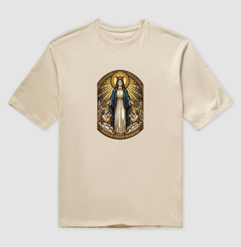 Camiseta Oversized Totus Tuus