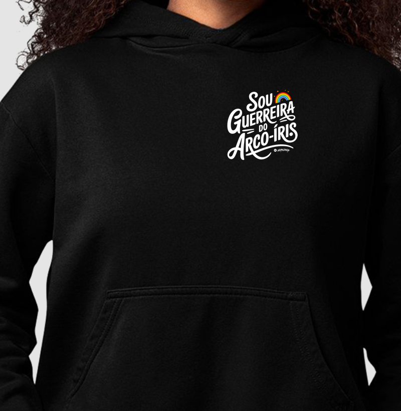 Sou Guerreira do Arco-Íris Minimalista