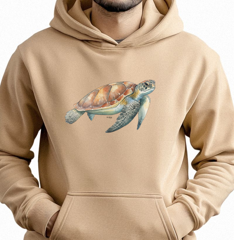 Tartaruga Marinha Aquarela