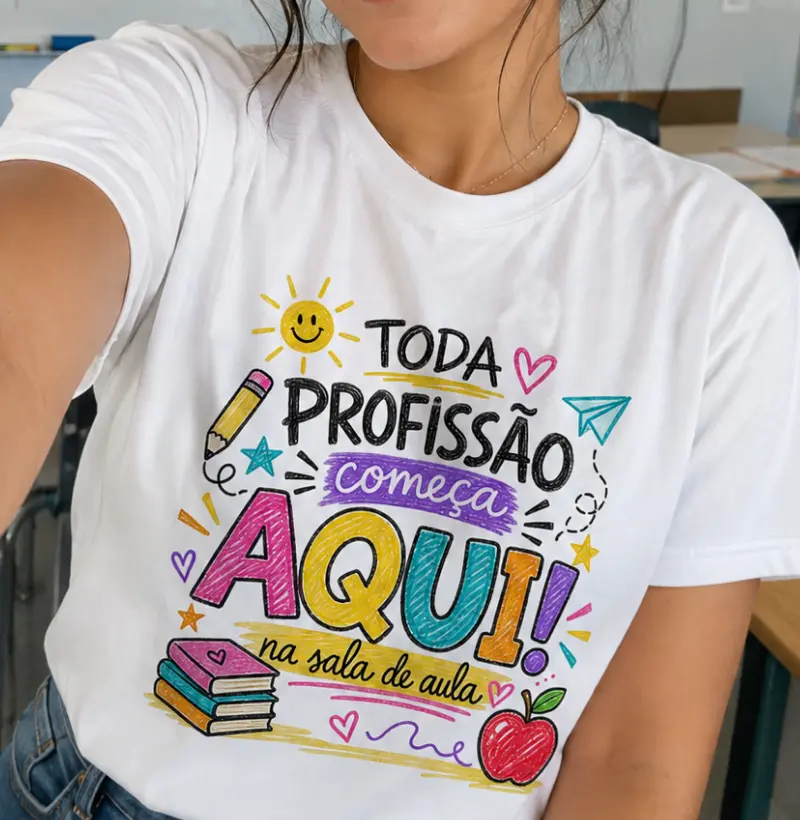 Toda Profissão Começa Aqui na Sala de Aula