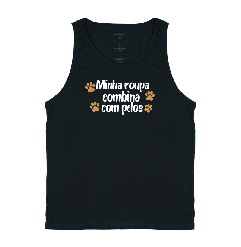 Minha roupa combina com pelos - Patinha na Beca