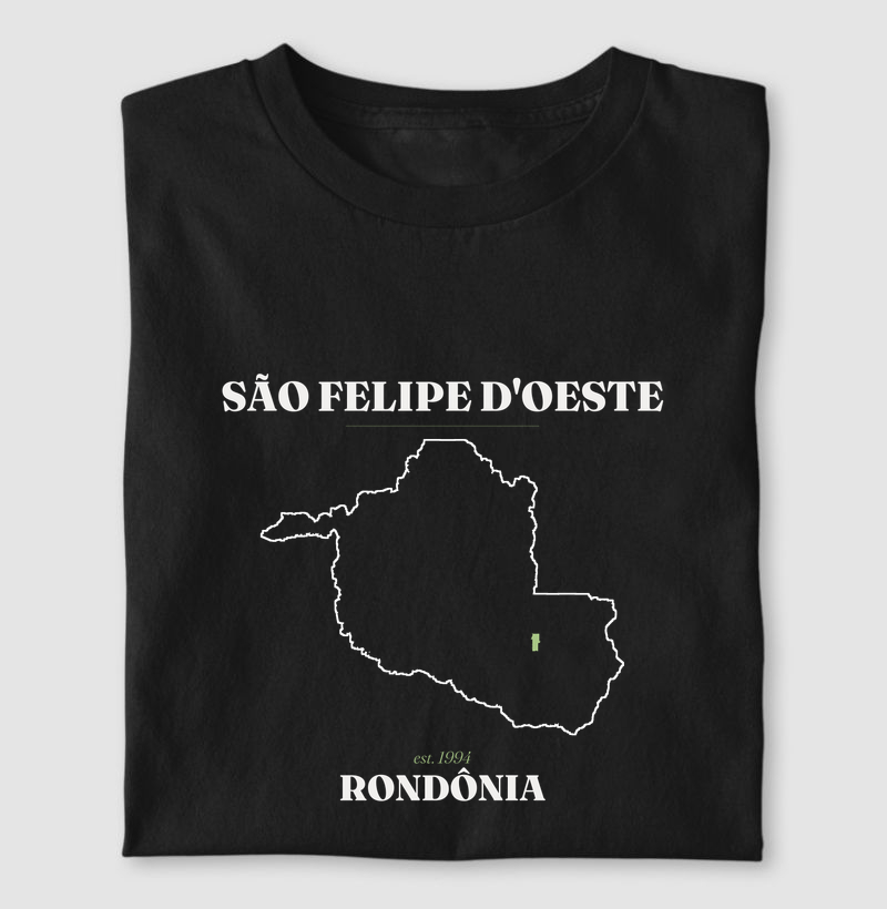 São Felipe D'Oeste | Legado RO - Camiseta