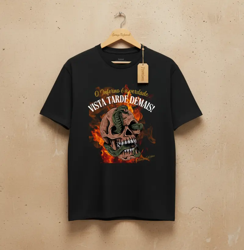  "O INFERNO É A VERDADE VISTA TARDE DEMAIS"