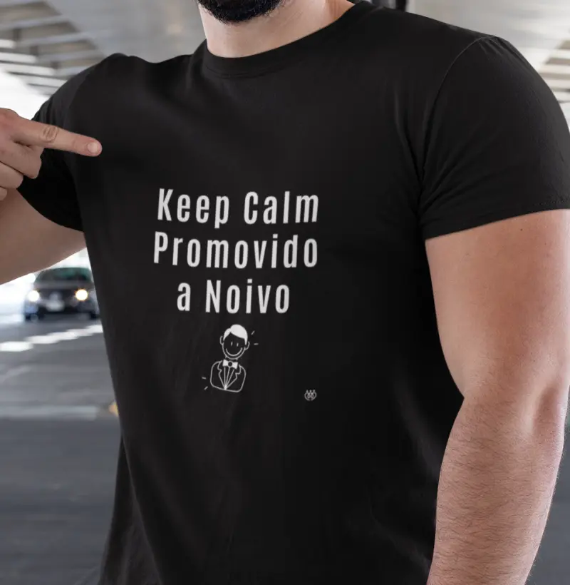 Keep calm promovido a noivo