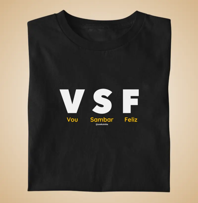 Vou sambar feliz