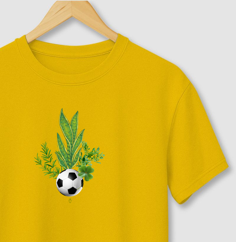 Plantas da sorte & bola de futebol