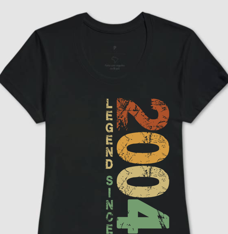 Legend Since 2004 Feminina