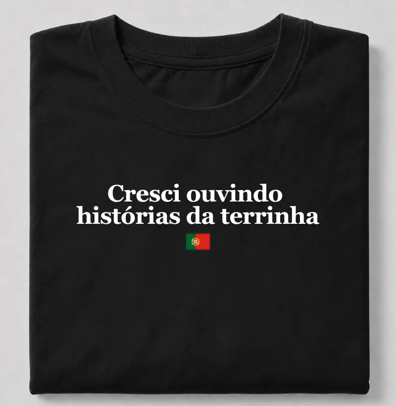 Cresci ouvindo histórias da terrinha