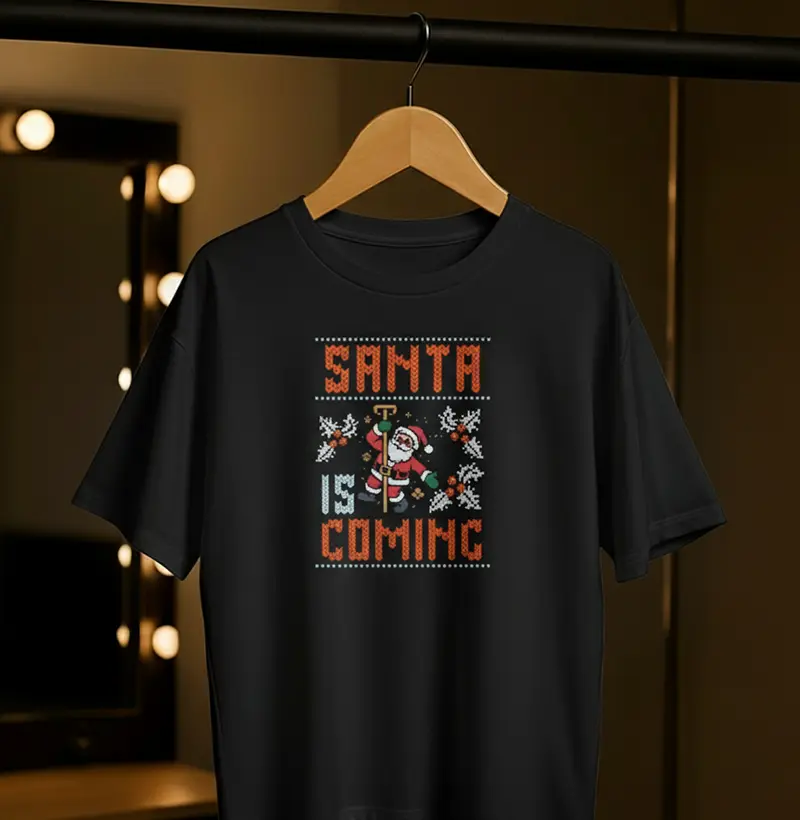 SANTA IS COMING