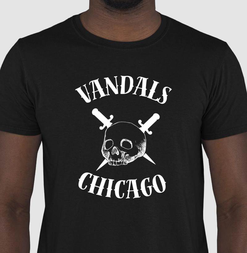 Camiseta Motociclista clube dos vandalos 