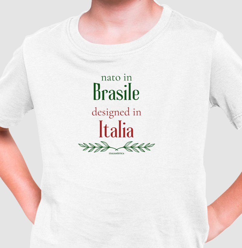 Nascido no Brasil, com design italiano