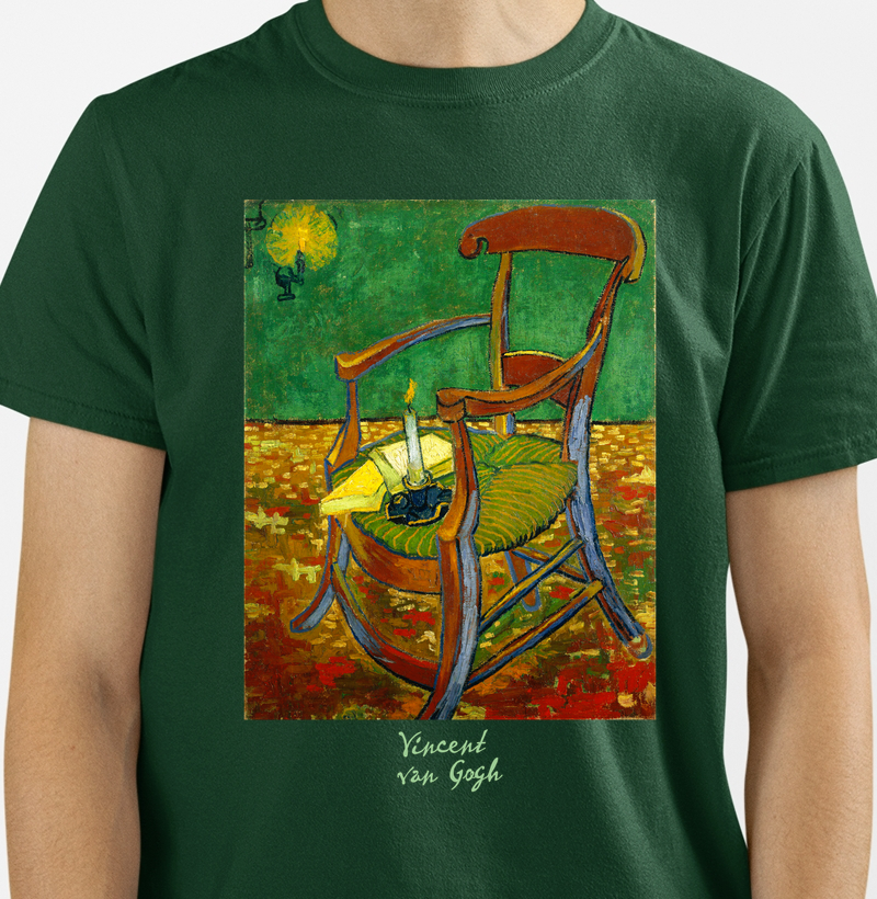 Camiseta Van Gogh A Cadeira de Balanço – The Rocking Chair