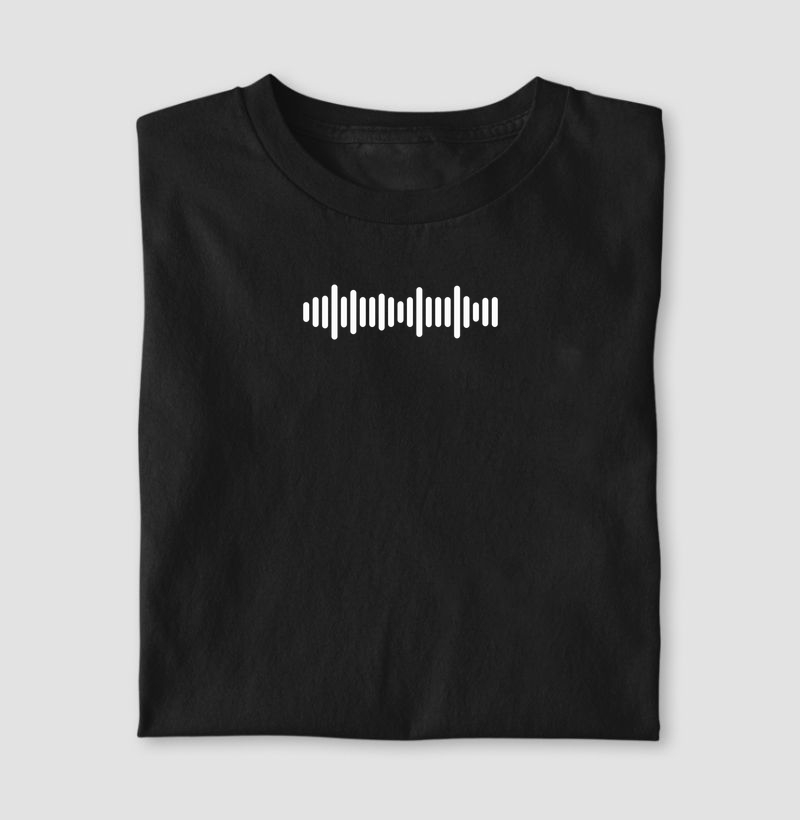 Camiseta Áudio de Gravação