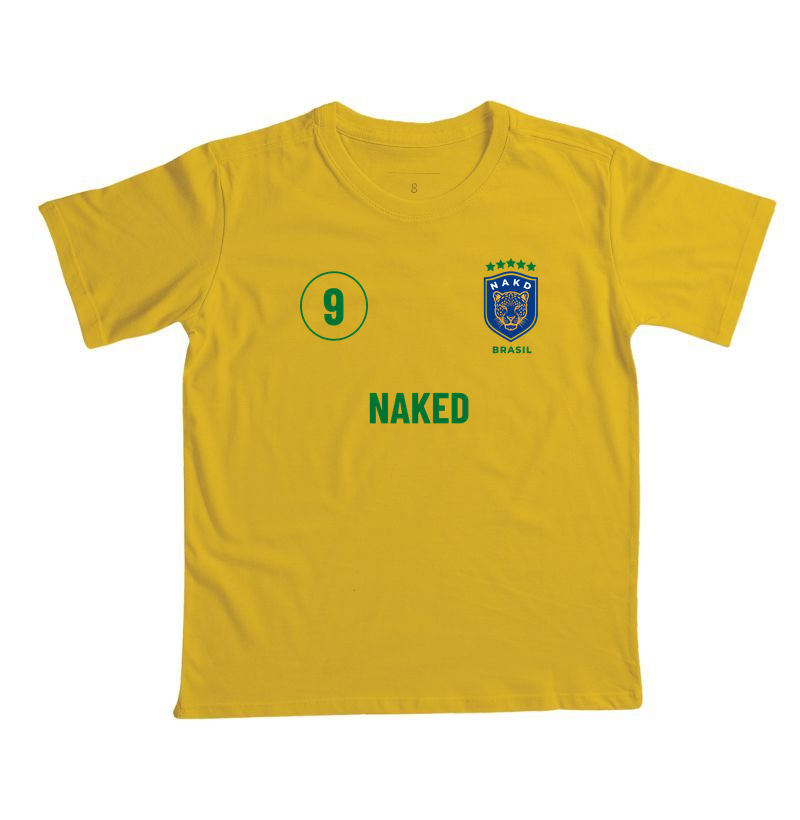 Camiseta Copa Onça II Brasão Infantil