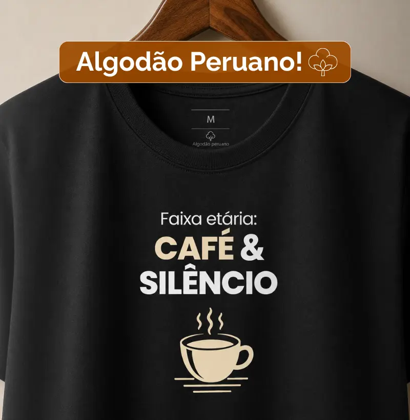 Faixa etária: Café & Silêncio