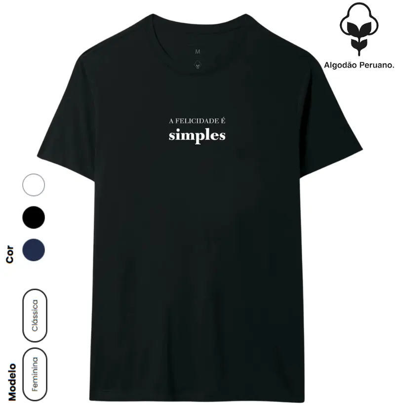 A FELICIDADE É simples