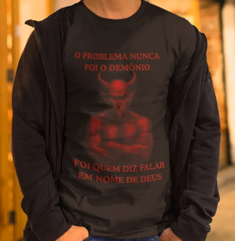 O problema nunca foi o demônio.