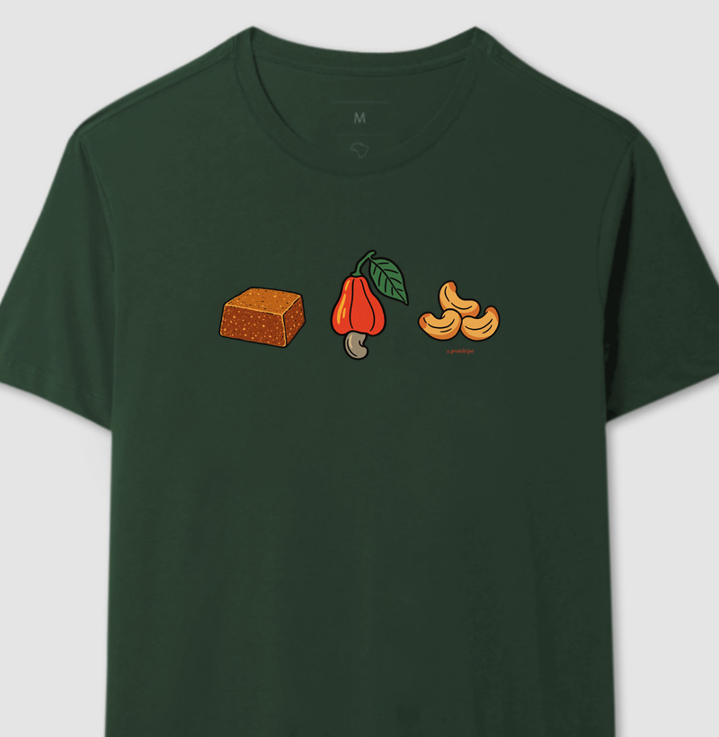 Camiseta Sabores do Nordeste