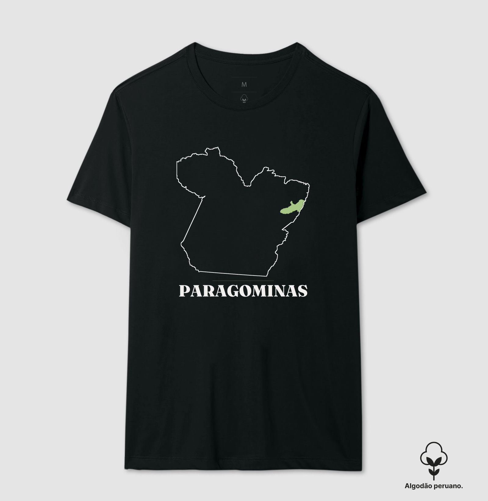 Paragominas | Traço PA - Camiseta Algodão Peruano