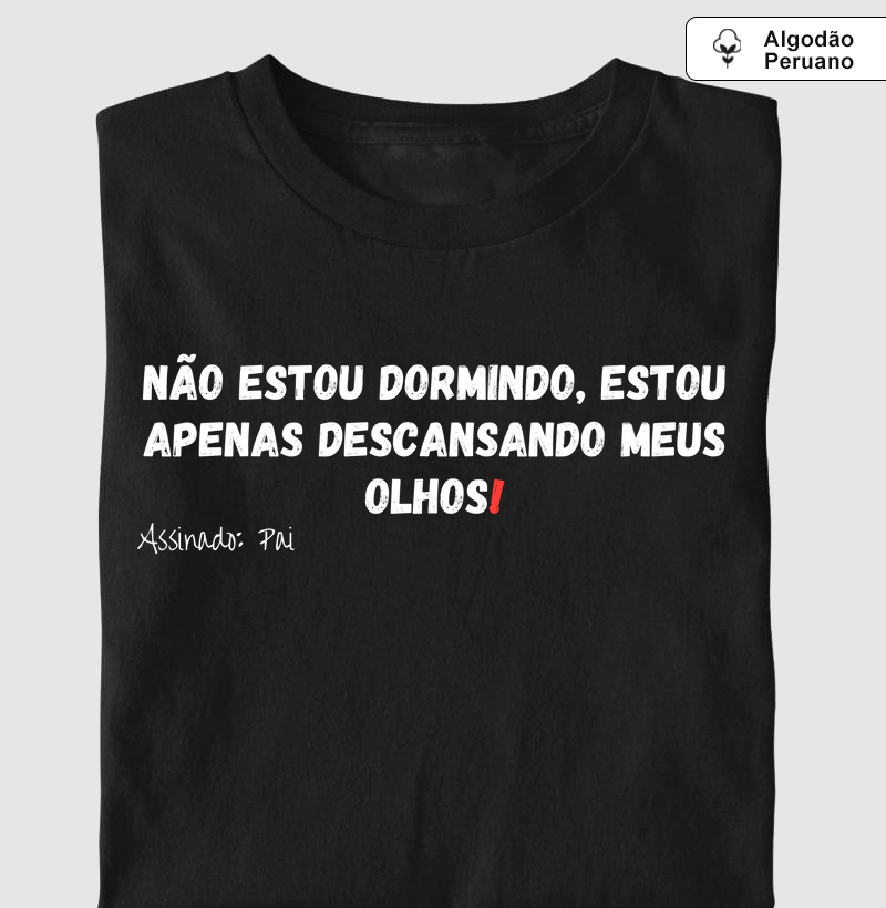 Descansando os olhos!