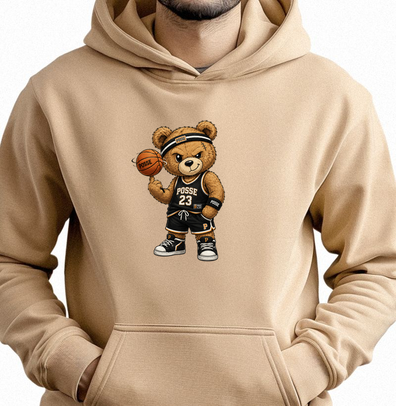 Moletom Urso Rei da Quadra
