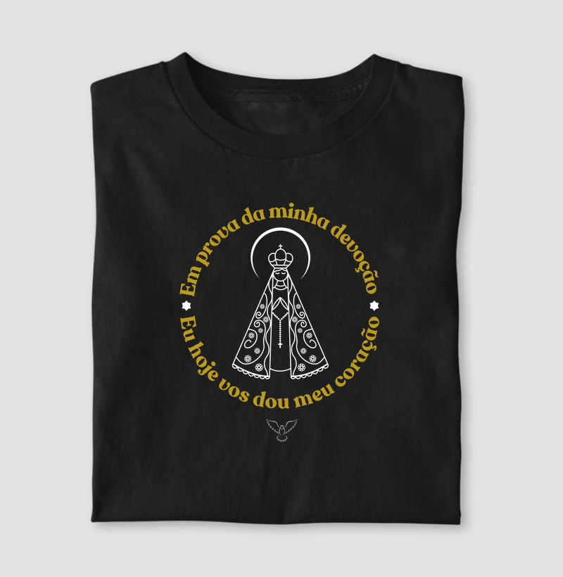 Em nome da minha devoção, eu hoje vos dou meu coração.