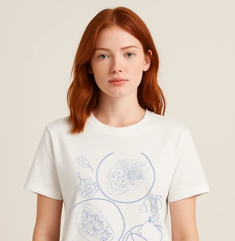 Camiseta Blue Brunch
