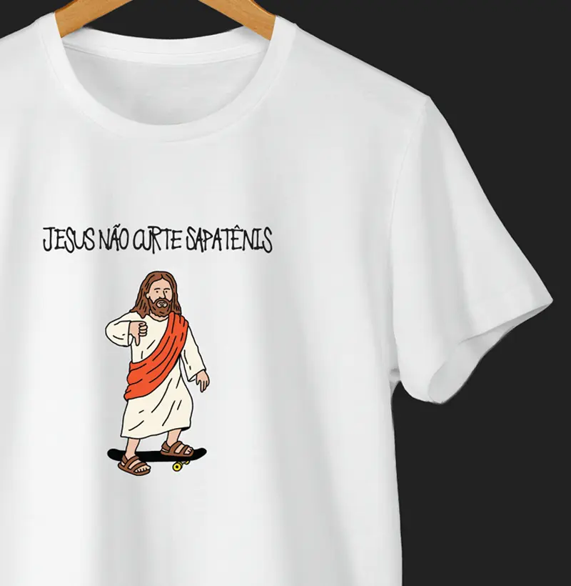 Jesus não curte sapatênis