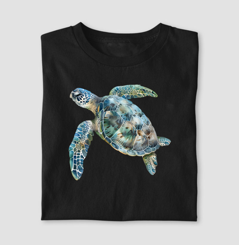 Tartaruga marinha aquarela
