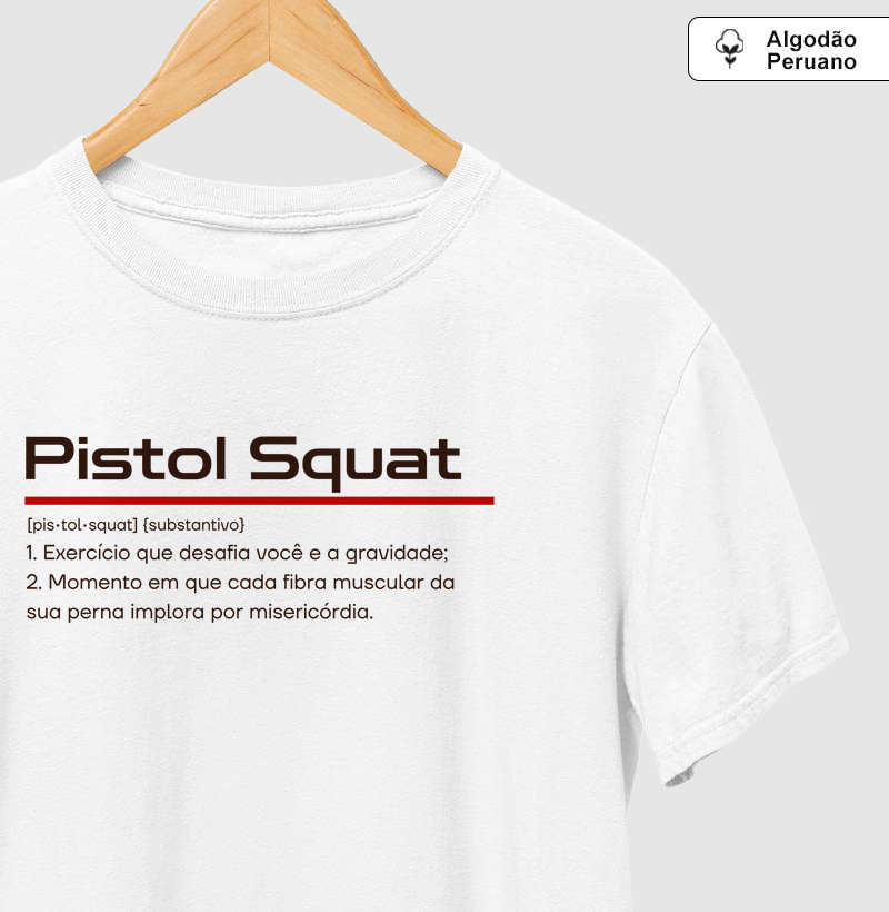 Pistol Squat no dicionário (Masc. e Fem.)