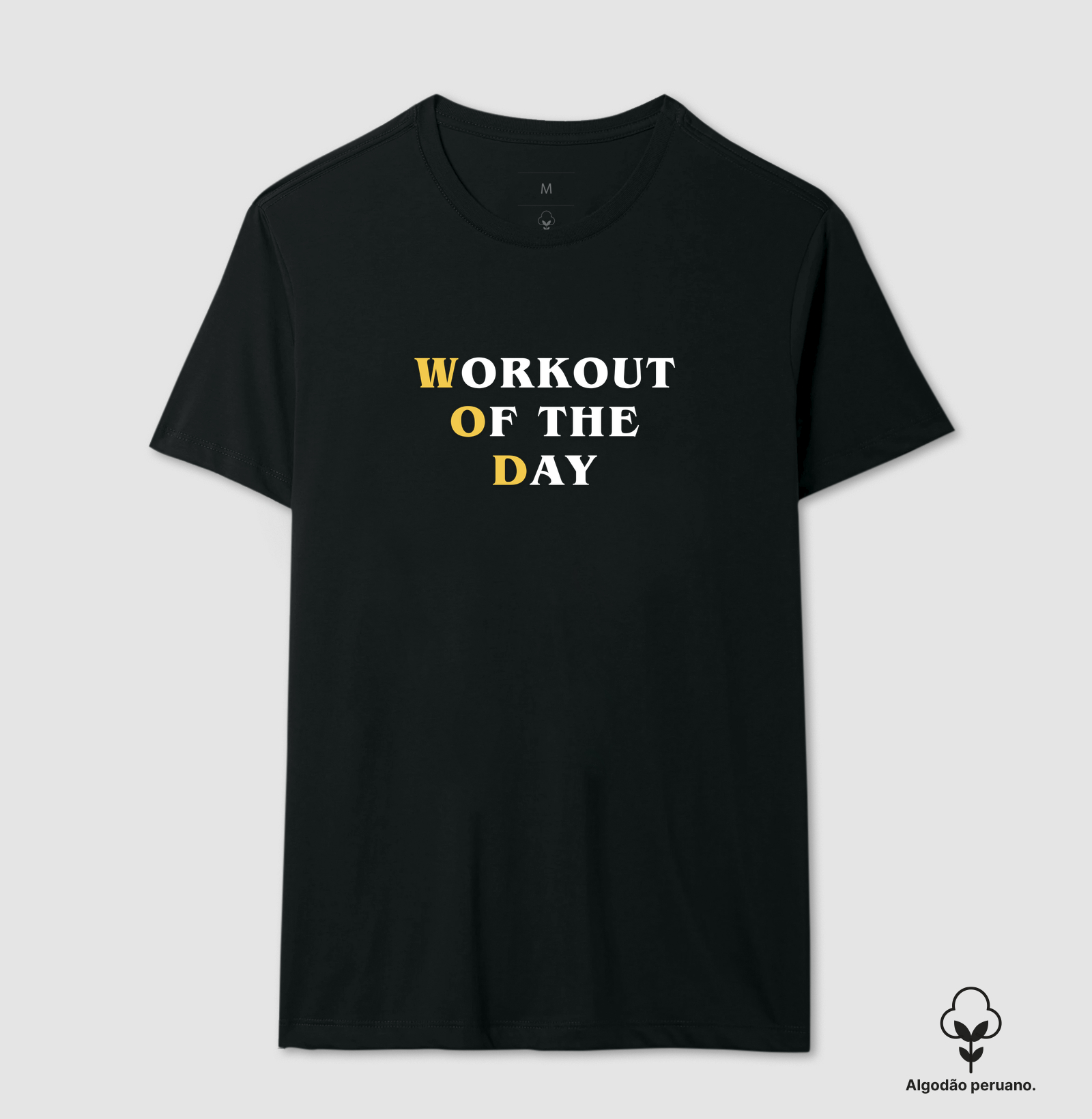 Camiseta Workout Of The Day – TRENO | WOD Mode Ativado