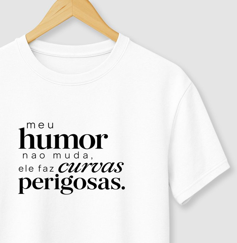 Meu humor não muda...